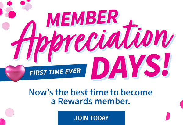 Member Appreciation Day! Come celebrate with us 🎉 ⏰ Monday May