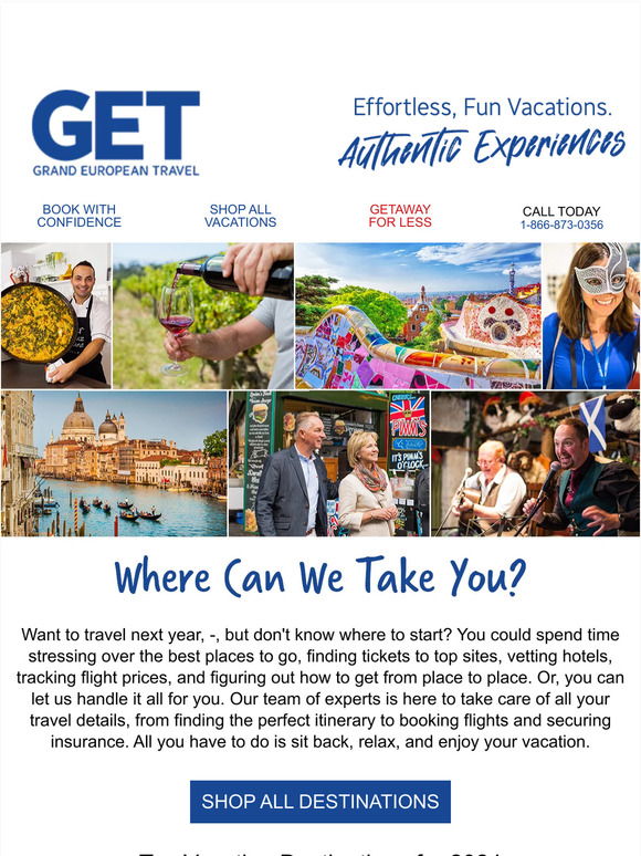 Grand European Travel Top Trending Destinations for 2024 Milled