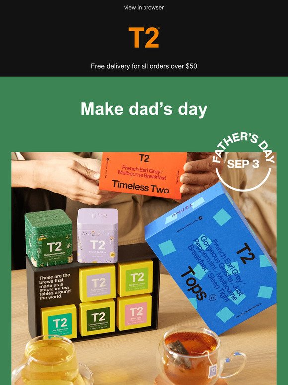 Make dad's day 💙