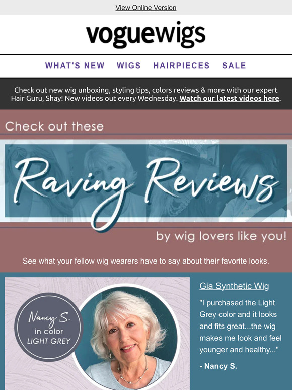 5-Star Favorites Picked By Wig Lovers Like You