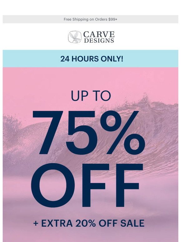 Up to 75% Off, Just For You