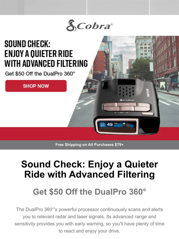 Sound Check: Enjoy a Quieter Ride with Advanced Filtering