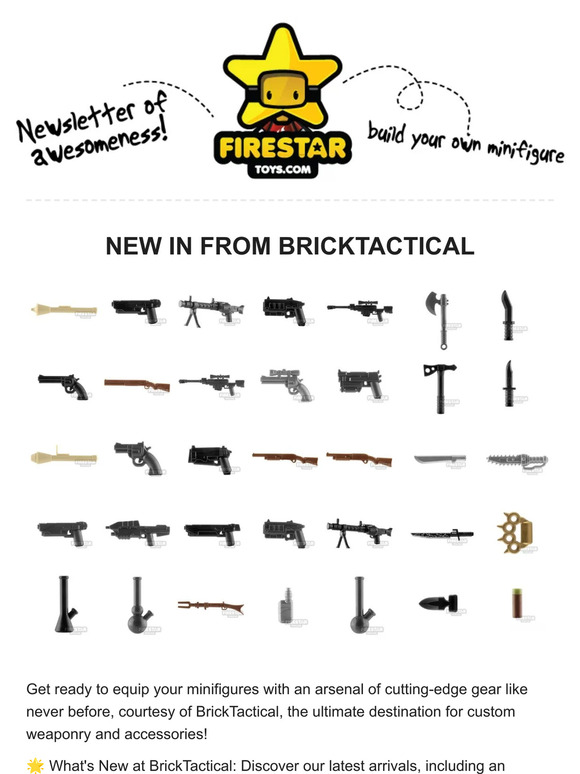 Fire Up Your Imagination: Explore the Latest from BrickTactical! 🔥