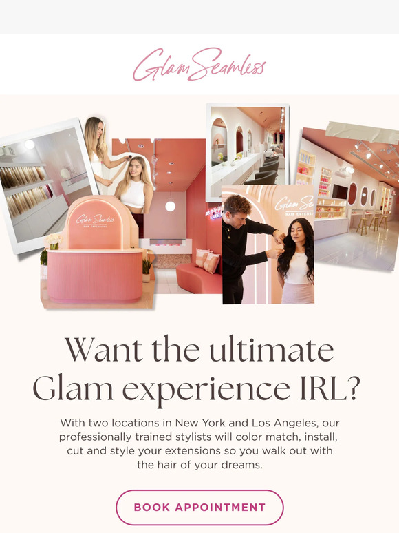 Glam IRL, yes please! ✨