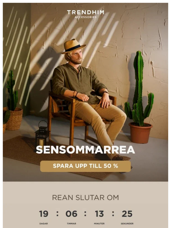 Sensommarrea | Spara upp till 50 %!