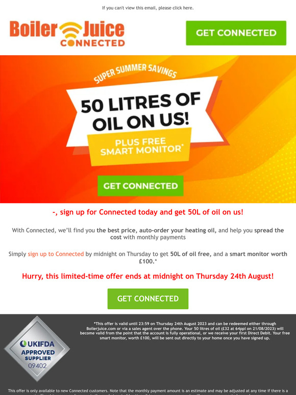 ⚡️ Flash sale: Get 50L free
