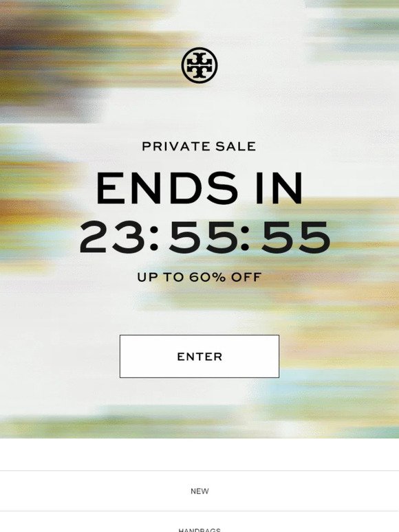 ENDS TONIGHT: Private Sale