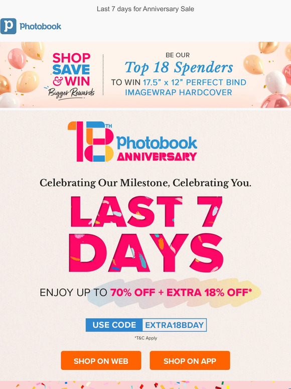Save up to 70% + Extra 18%  🎉