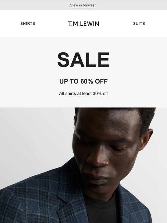 SALE: Up to 60% off