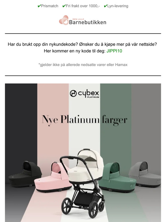 Ny 10% kode & Nyheter🤩