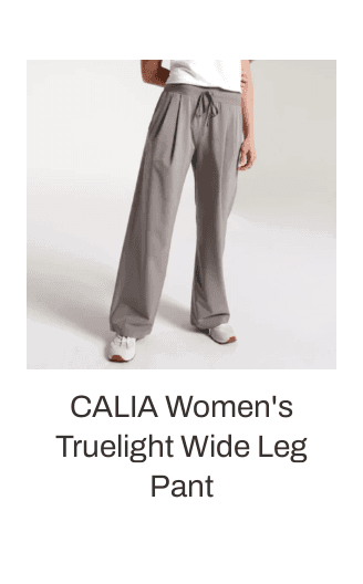 CALIA Women's Super Plush Wide Leg Sweatpants
