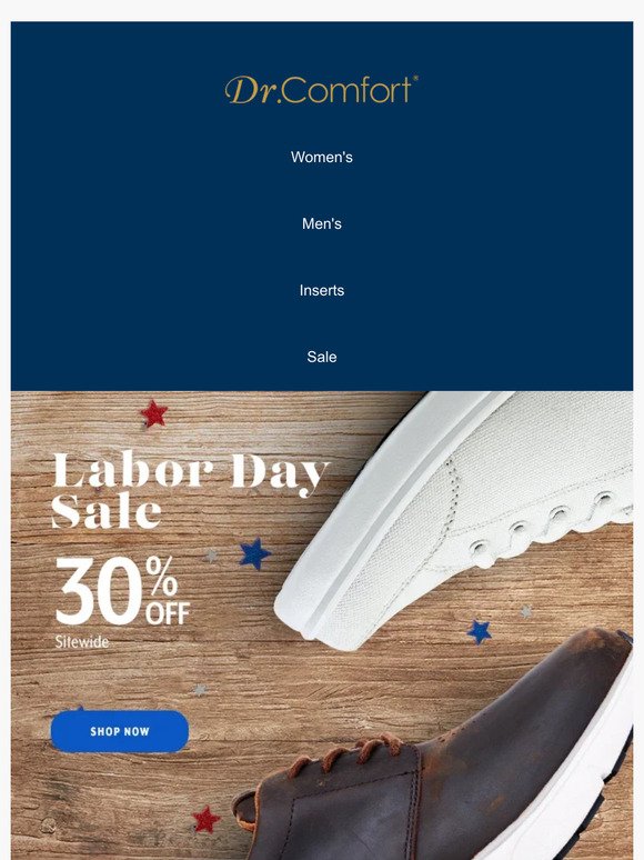 It's Here, Our Labor Day Sale Starts Now! 30% Off Site-Wide