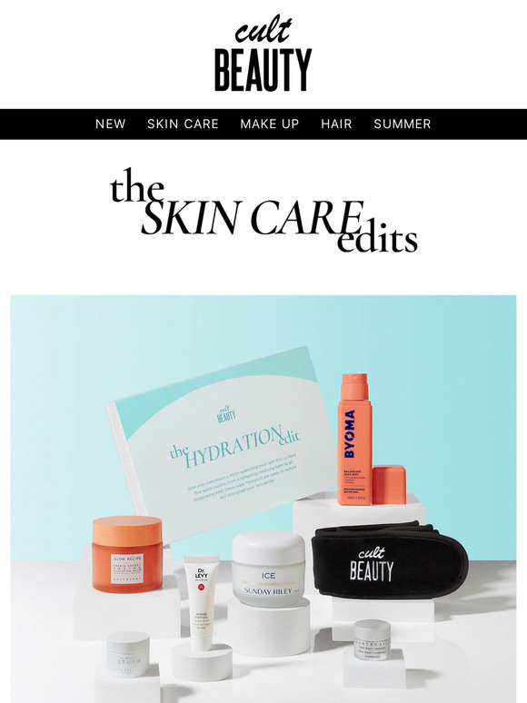 The Skin Care Edits have landed!