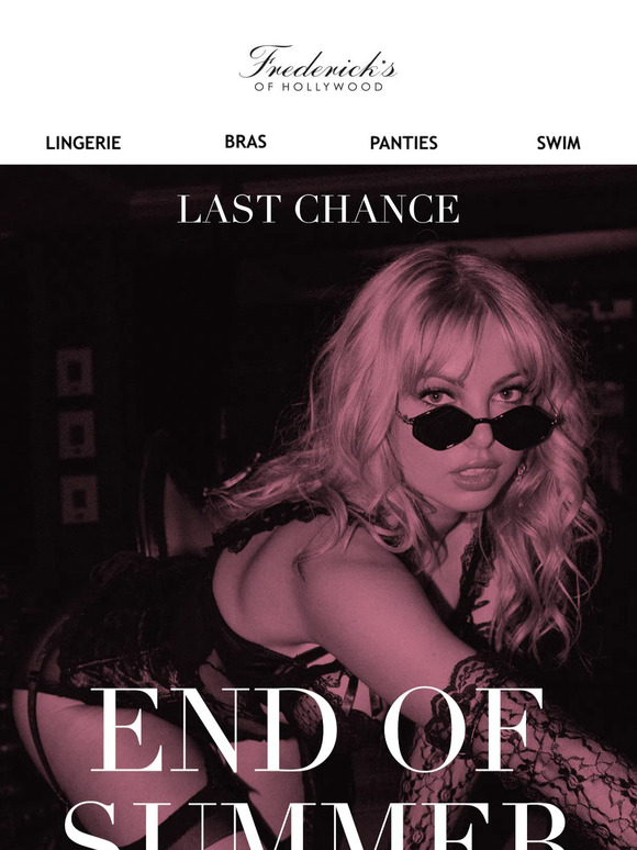 LAST CHANCE: The End of Summer Sale ⏰