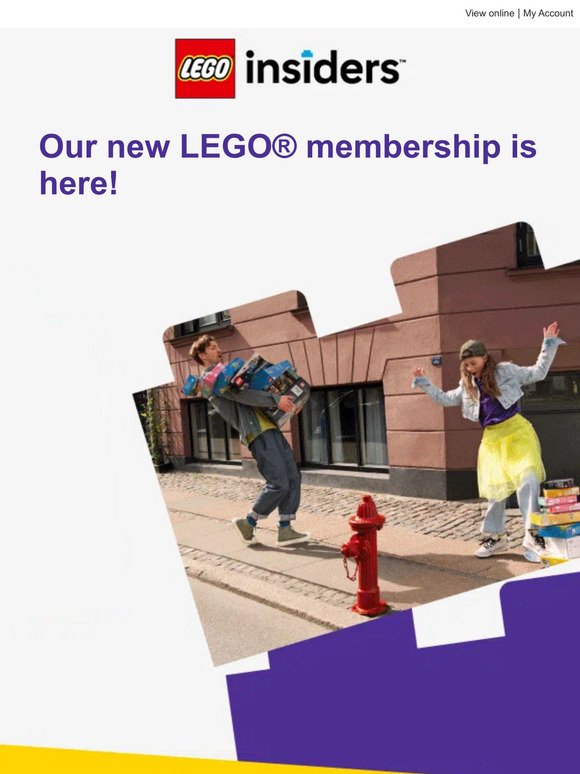 Come on in and enjoy the perks of being a LEGO® fan