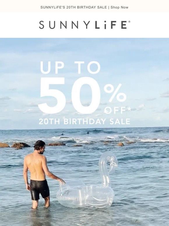 ✨Celebrate With Us —! UP TO 50% OFF*