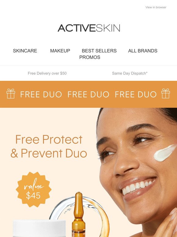 Claim your FREE Medik8 & Mesoestetic Duo today only! 😍