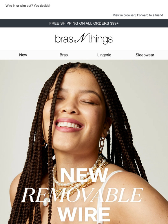 BRAS N THINGS PTY LTD A REMOVABLE wire bra... Say what?! 🤯 Milled
