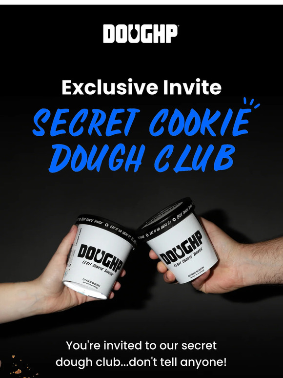 Secret Cookie Dough Club – Doughp Cookie Dough