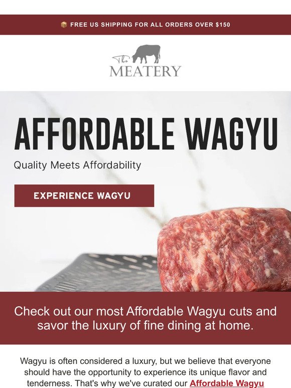 Experience Wagyu (without breaking the bank)