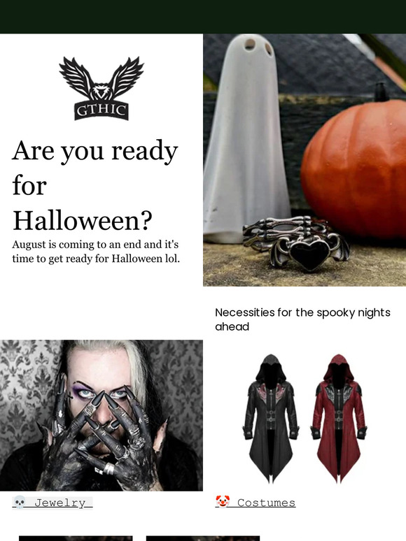 Necessities for the spooky nights ahead!☠️