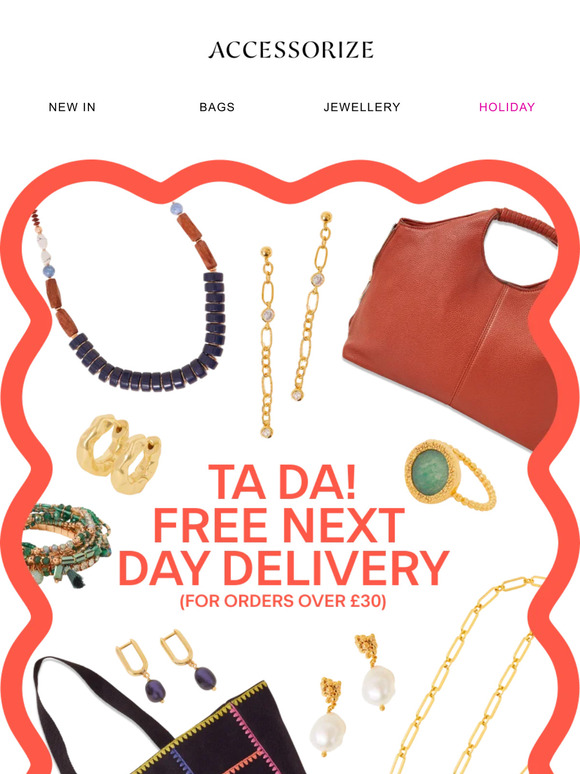 Need something fast? Free Next Day Delivery