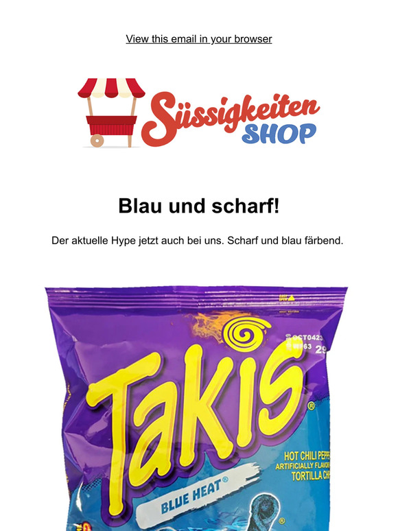 JETZT NEU! TAKIS BLUE HEAT 💙🔥