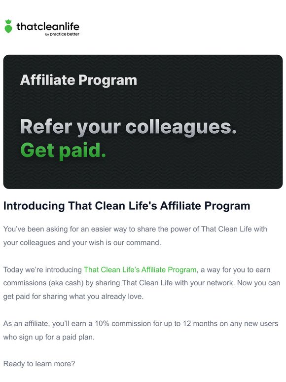 Refer your colleagues. Get paid. 🥳