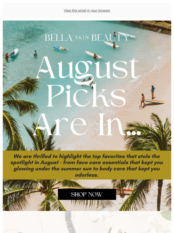How Was Your August?