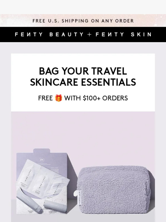 Bag your travel skincare essentials
