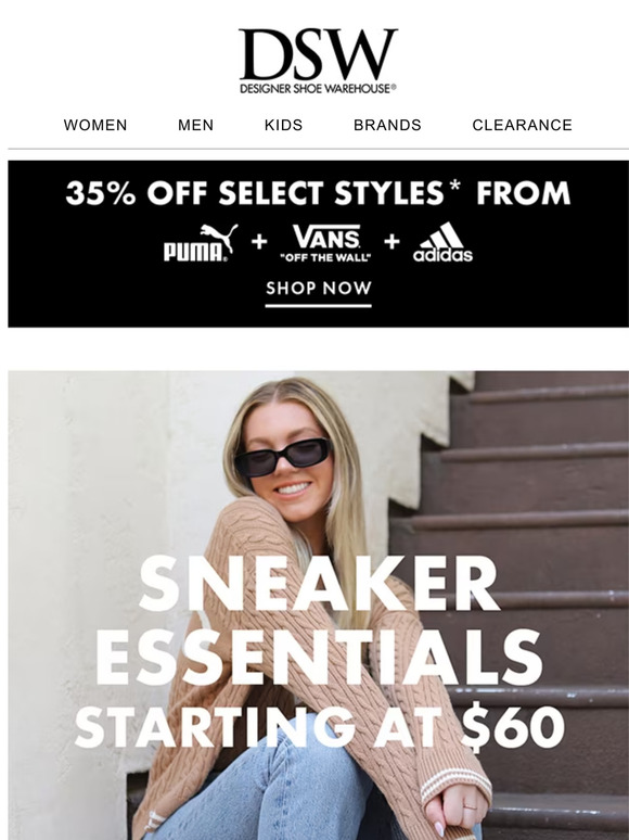 DSW Musthave sneakers from top brands. Milled