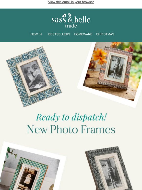 New in: Photo frames & more!