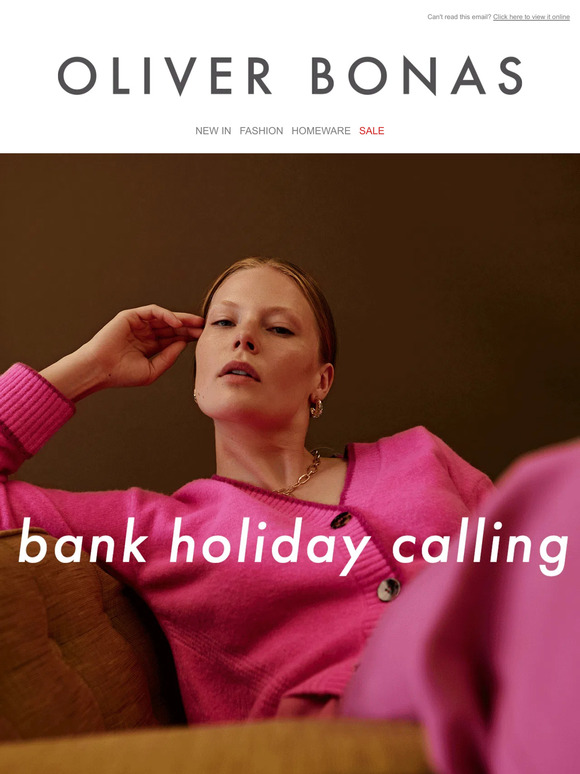 Oliver Bonas Our top picks for the bank holiday Milled