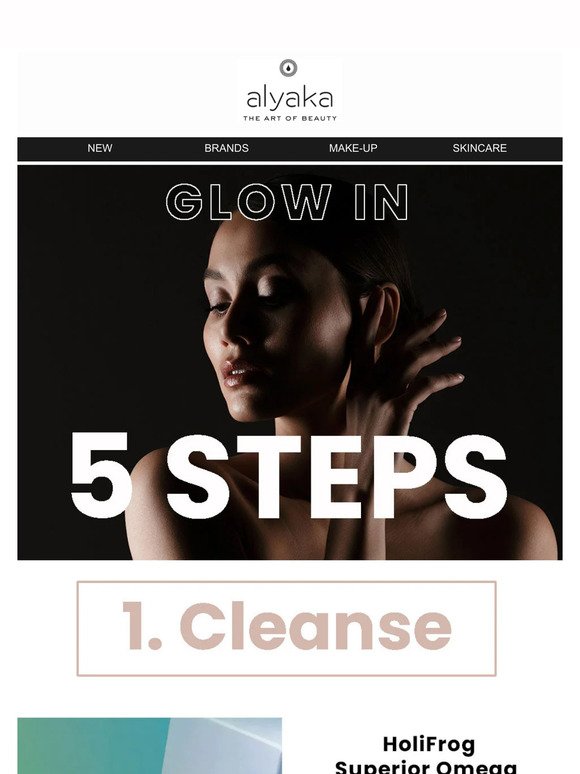 Elevate Your Shine: 5-Step Journey to Glowing Beauty! 💫