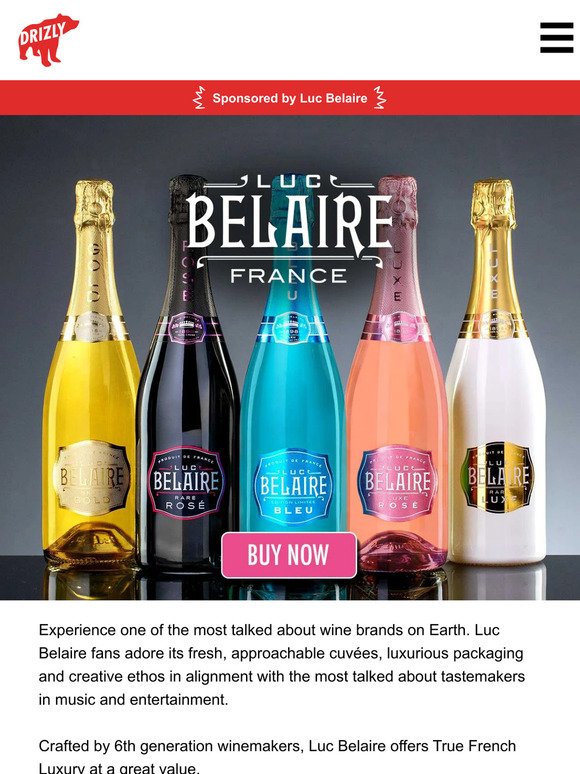 Discover the French Sparkling Sensation: Luc Belaire