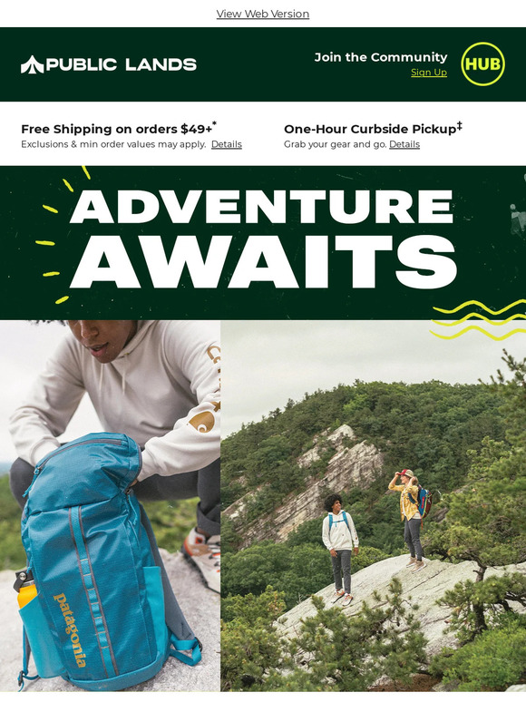 Public Lands Looking for the perfect backpack? We'll help you find it