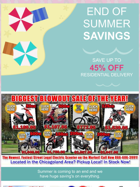 End of Summer Savings with deals you can't miss!