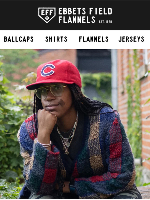 Ebbets Field Flannels, Vintage Throwback Jerseys, Baseball Caps, Tees