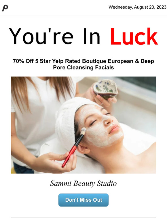 Don't forget to check out 70% Off 5 Star Yelp Rated...