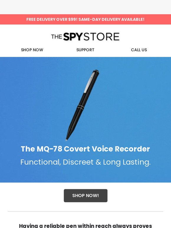 🎙️ Capture Any Convo: Introducing the MQ-78 Pen Audio Recorder