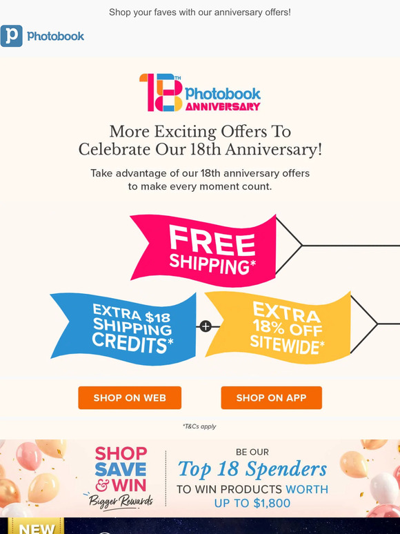 Free shipping + Extra 18% OFF sitewide  🤑