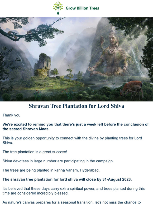 Nurserylive: Re: 🌳🌳🌳 Honor Lord Shiva: Plant Trees Before Shravan Fades ...