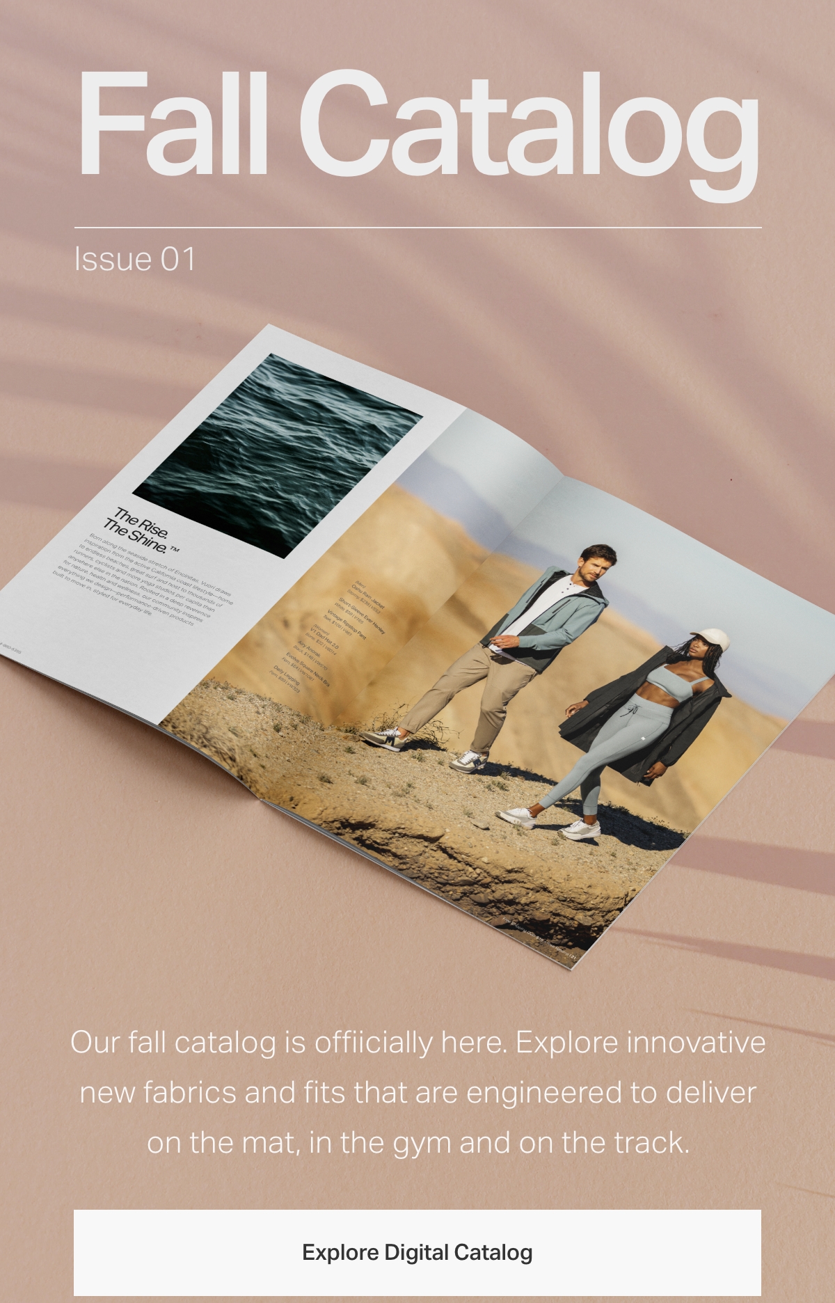 Vuori Our fall catalog is officially here Milled