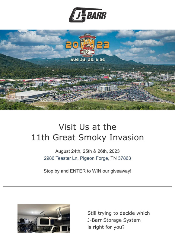 Visit Us at the Great Smoky Invasion