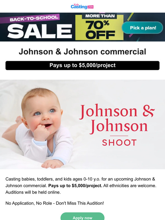Opportunity for a Johnson & Johnson commercial role