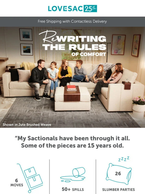 My Sactionals Have Seen it All...