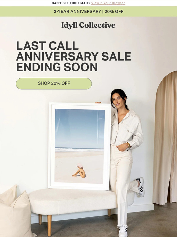 Your 20% Off Expires Tonight