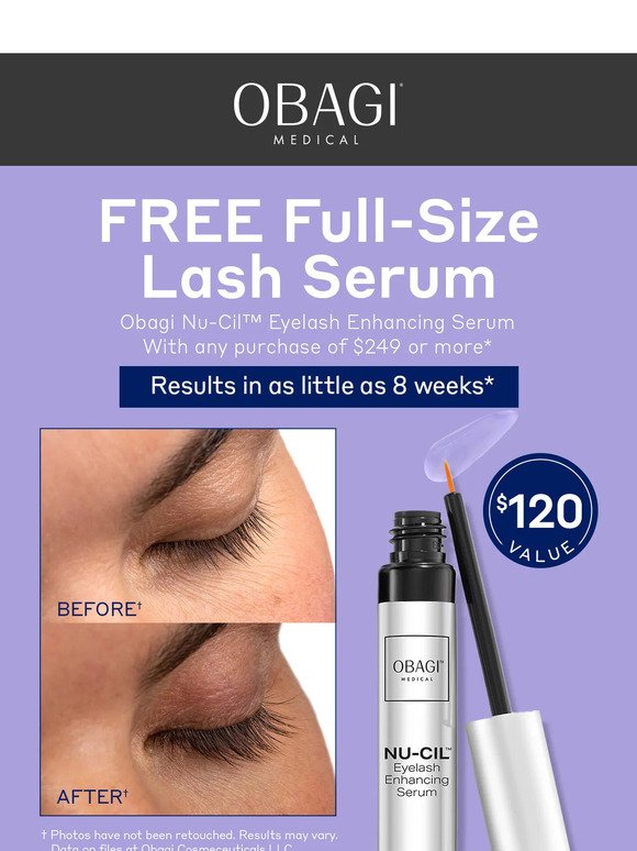 FREE GIFT: Our Best-Selling Lash Serum ($120 Value)