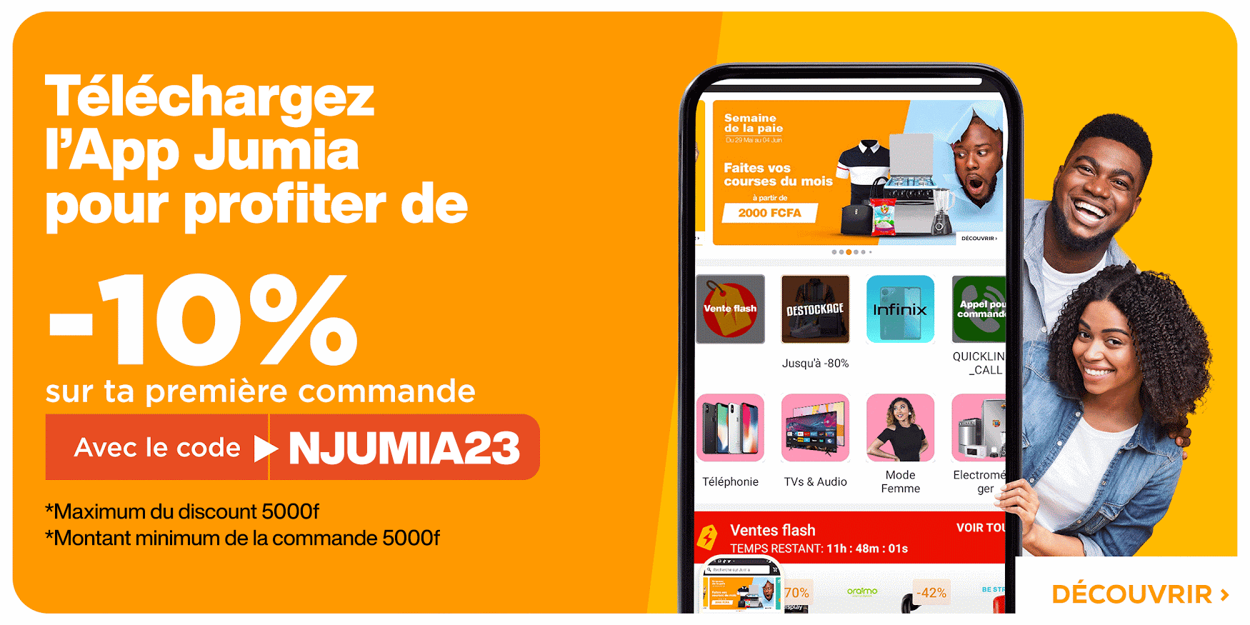 jumia.ci 🚨📢De nouveaux frais de livraison pour vous🤩 ! Profitez vite