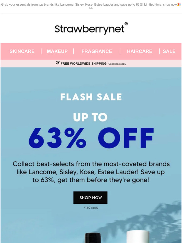 Can't-Miss Discounts on Flash Sale⚡️